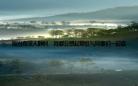 每当夜深人静时, 我都会想起那些与同事们一起奋斗的日子, 心中充满了感激和自豪感悟回想起与畜牧兽医人才网的邂逅, 我感慨万分