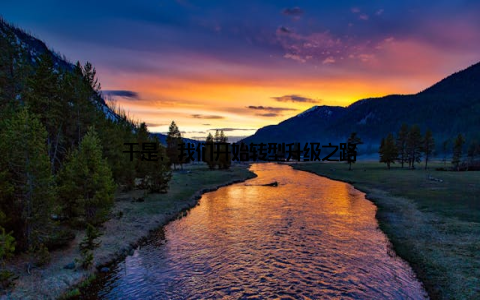 于是, 我们开始转型升级之路