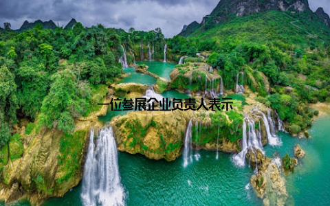 一位参展企业负责人表示