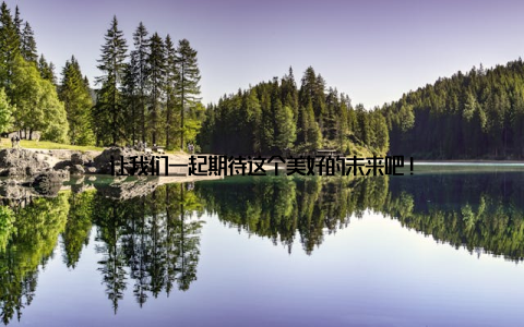 让我们一起期待这个美好的未来吧!