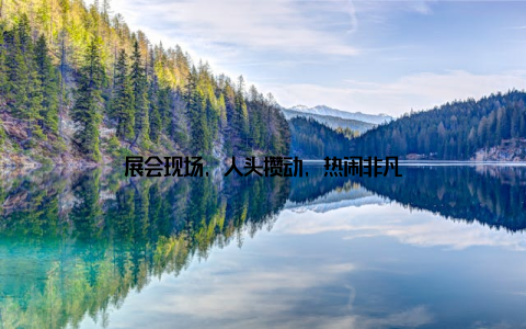 展会现场, 人头攒动, 热闹非凡