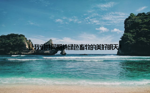 让我们共同期待绿色畜牧的美好明天!